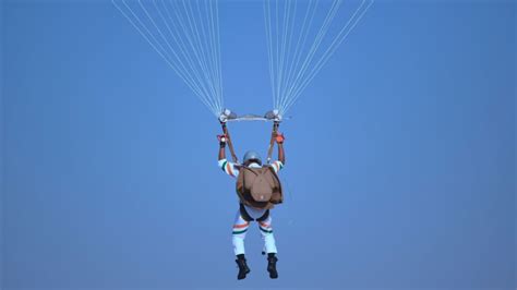 skydiving accident football game